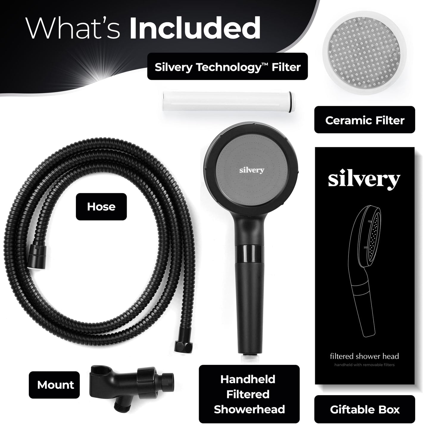 Handheld Filtered Showerhead