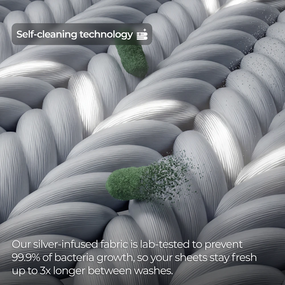 Silvery® Bed Sheets 2.0