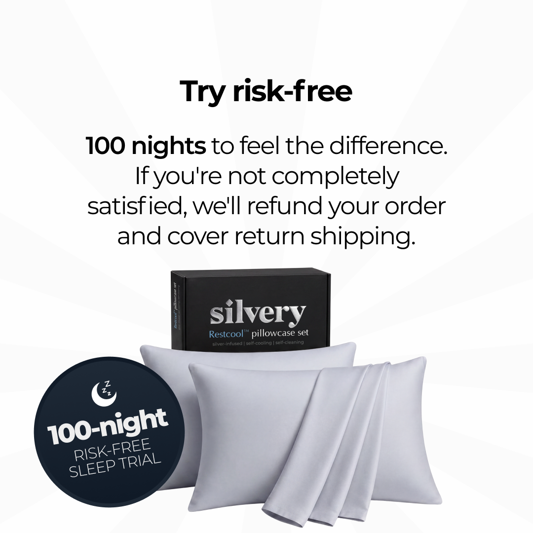 Silvery® Restcool Pillowcases
