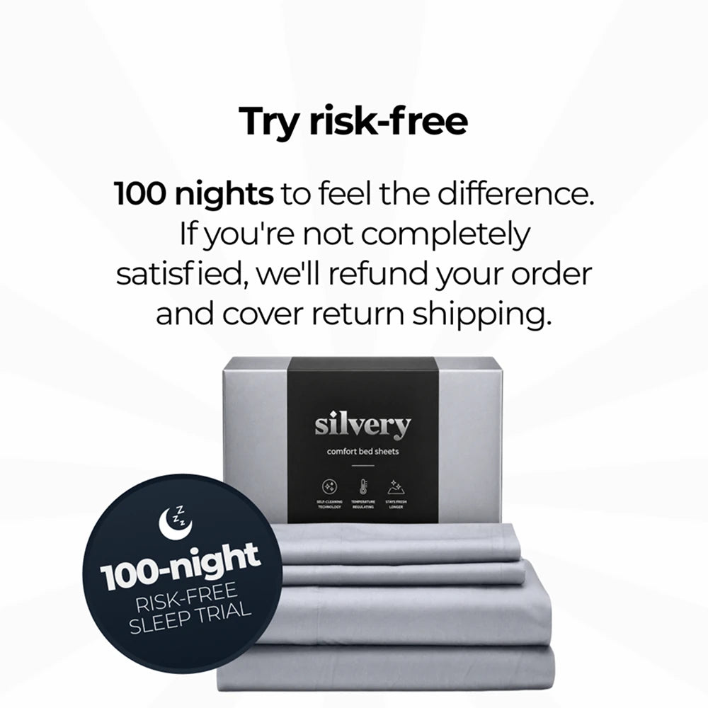 Silvery® Comfort Sheets