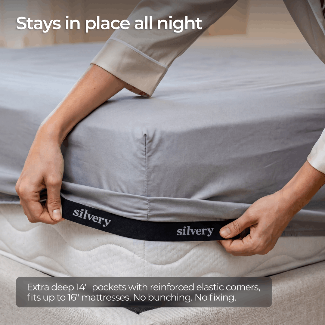 Silvery® Comfort Bed Sheets