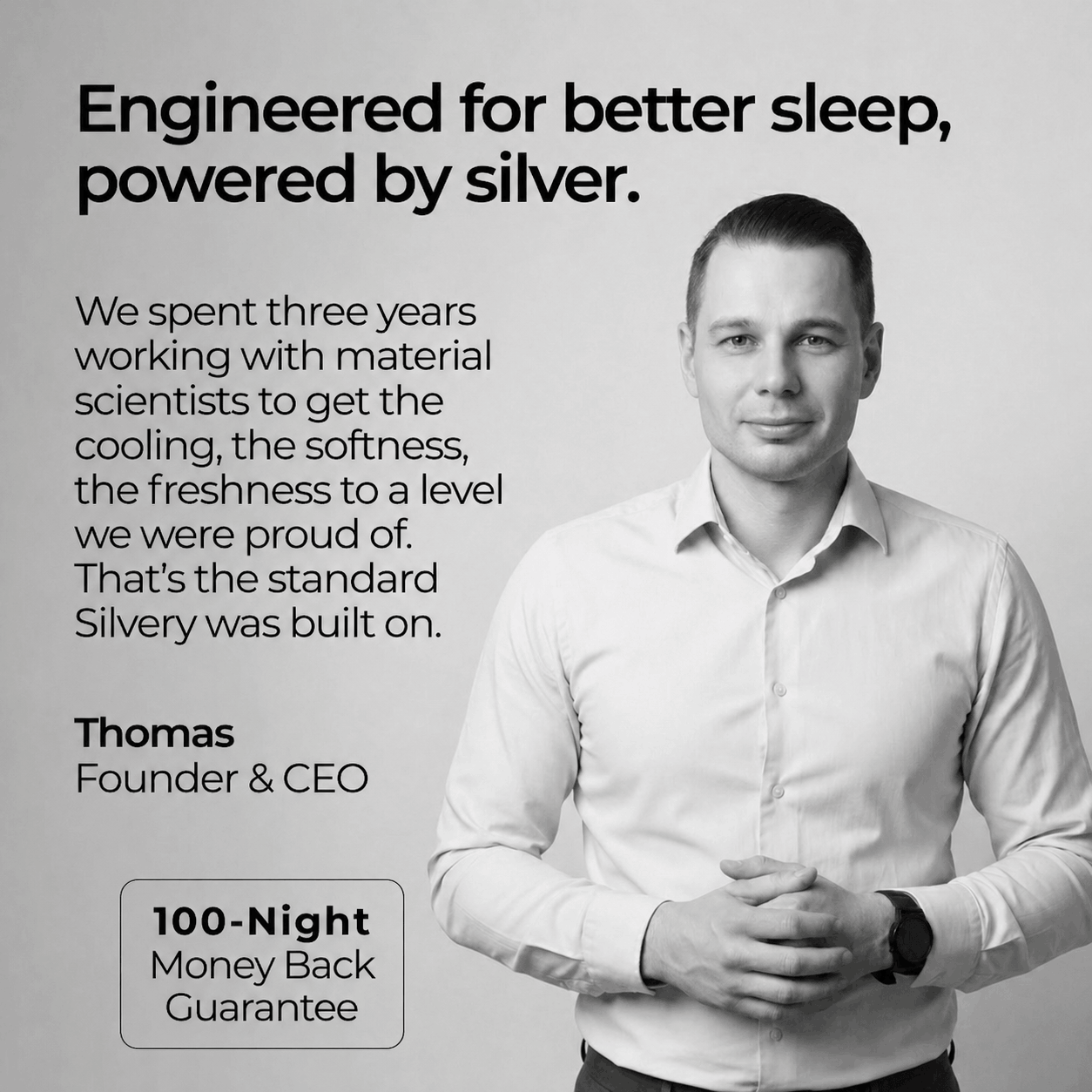Silvery® Comfort Bed Sheets