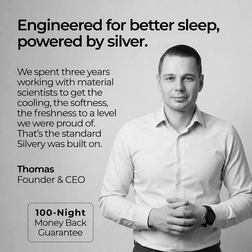 Silvery® Comfort Sheets