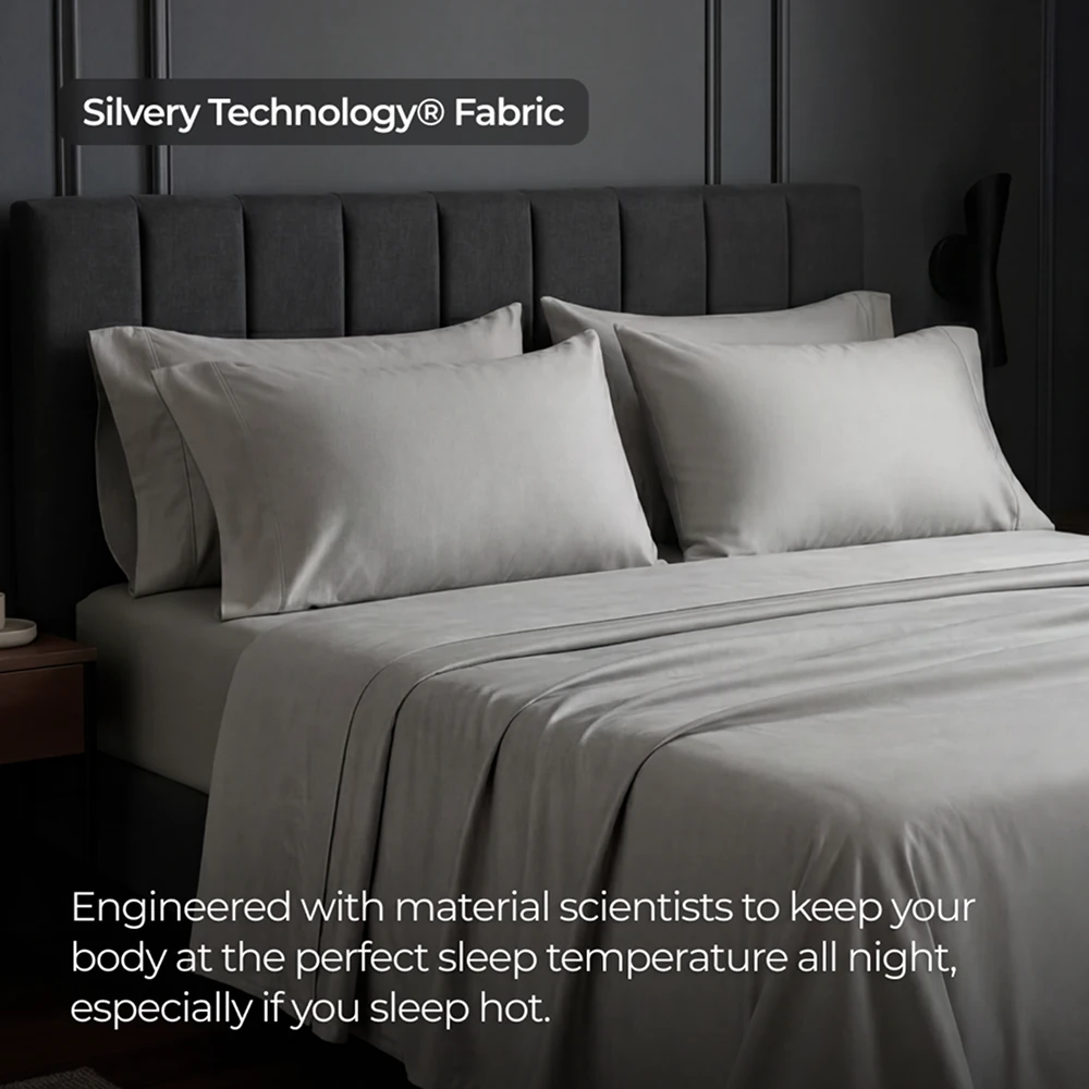 Silvery® Bed Sheets 2.0