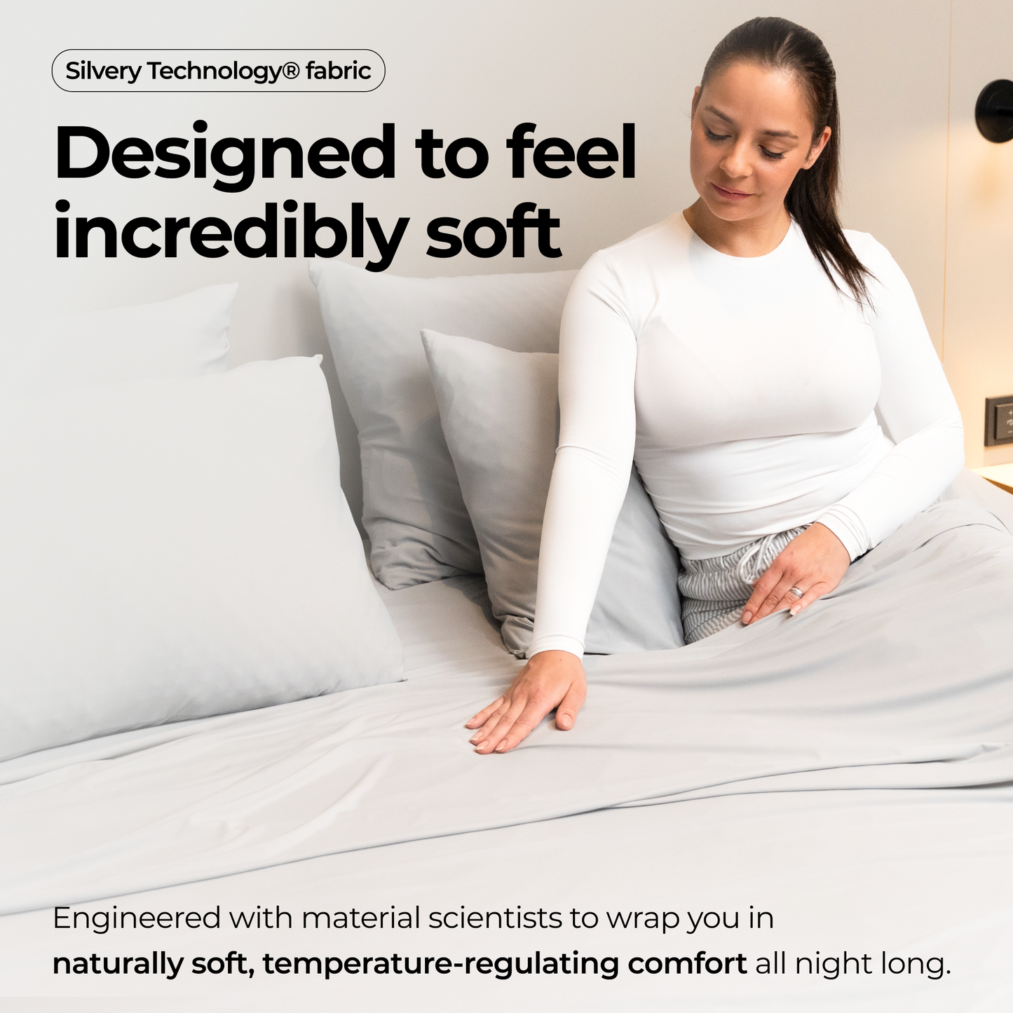 Silvery® Comfort Bed Sheets