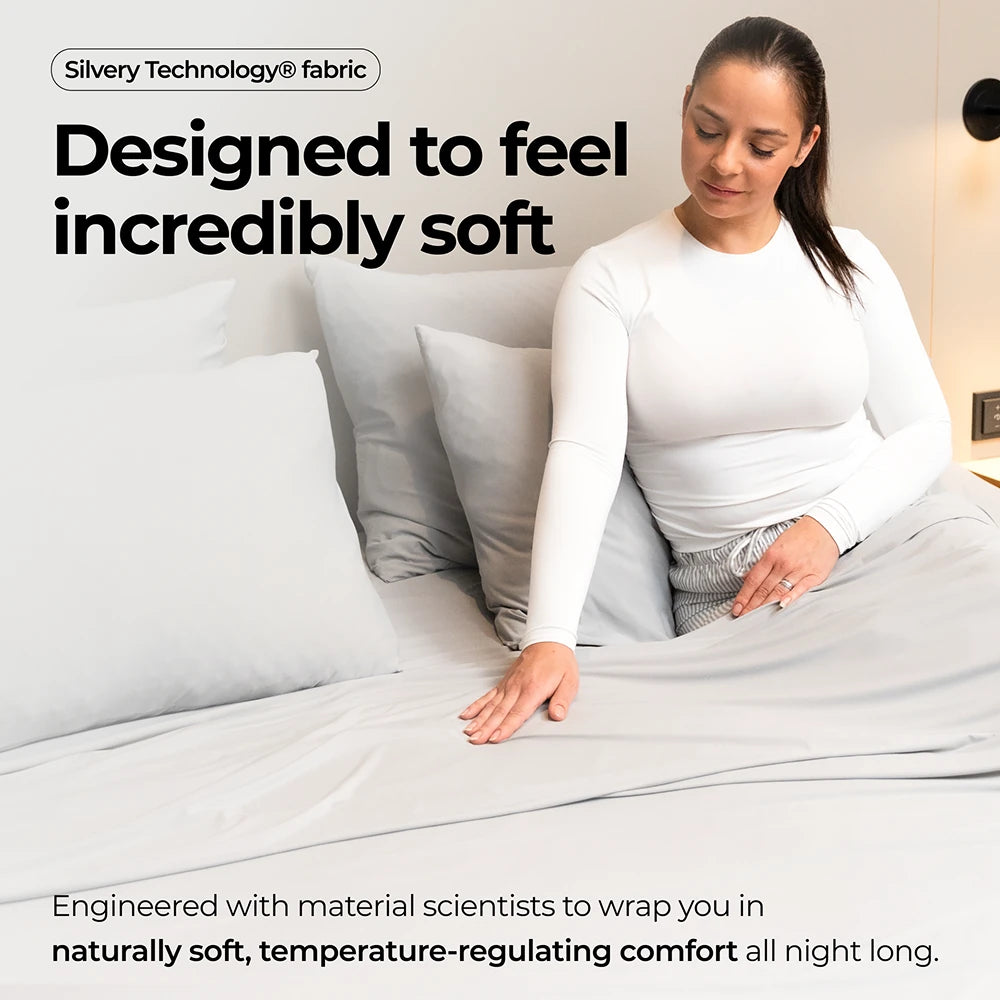 Silvery® Bed Sheets 2.0