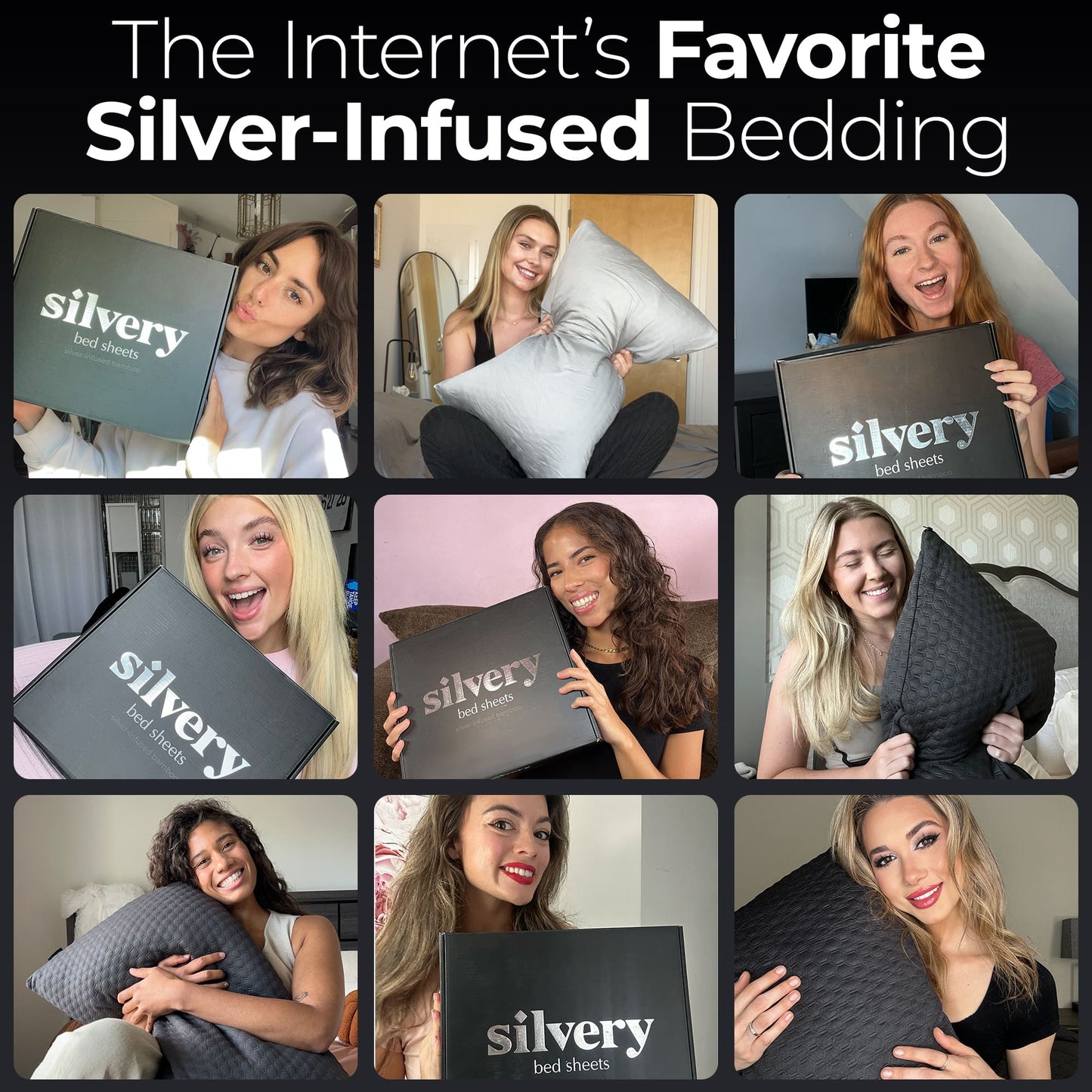 Silvery Cooling Comforter
